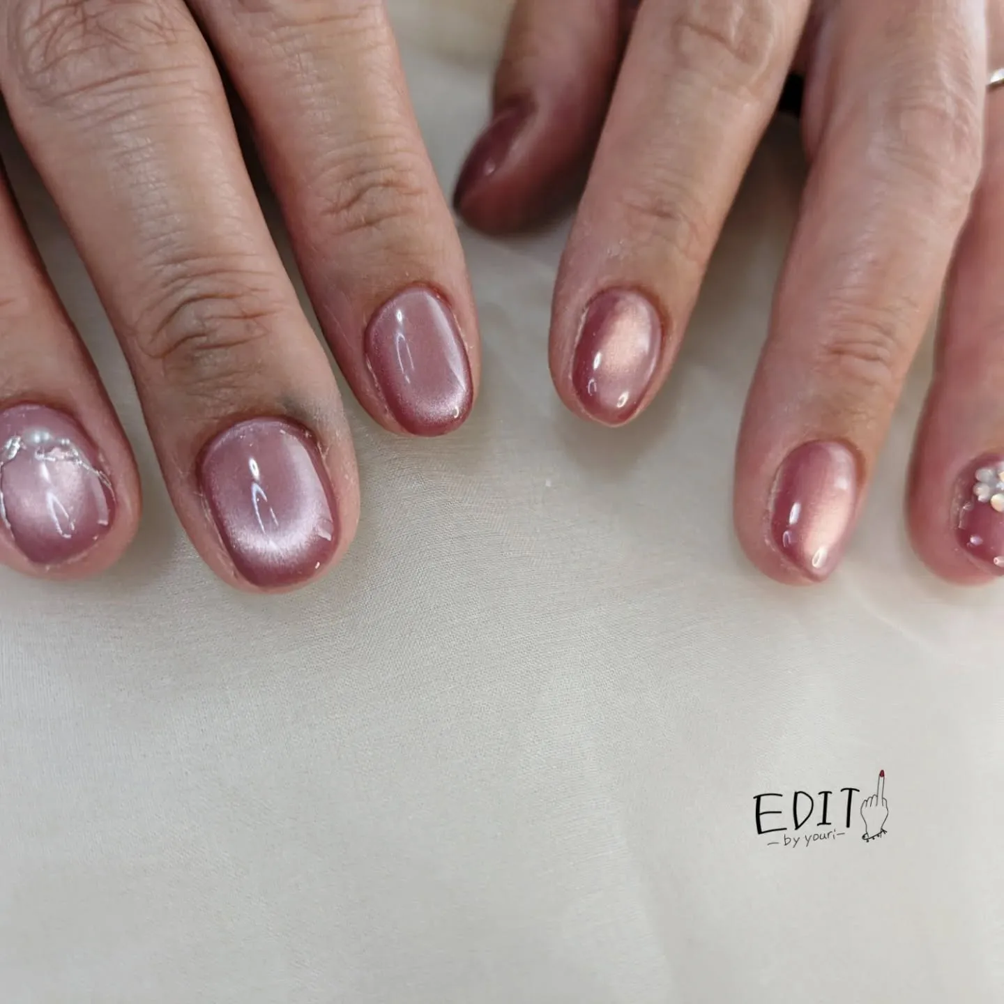 お仕事復帰でオフィスネイルにテンション上げてやる気倍増🫡❤️...