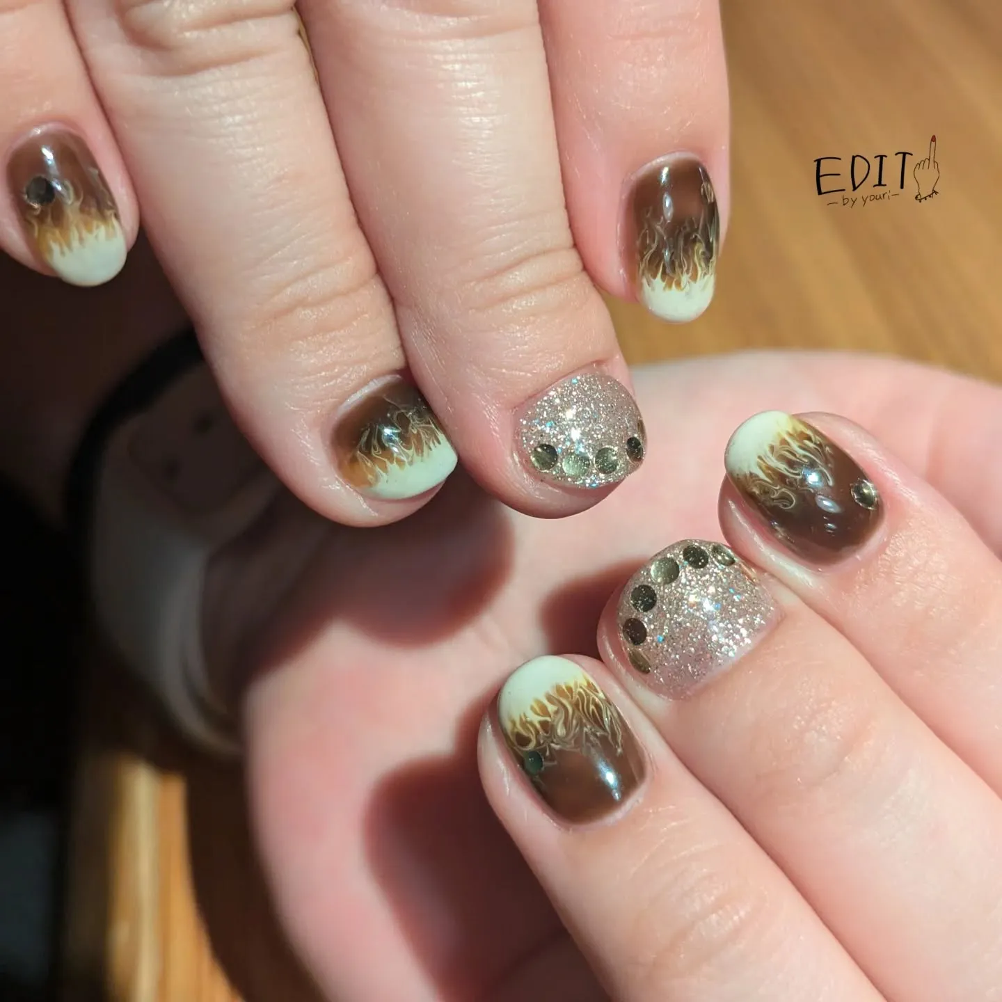 カフェラテ風ニュアンス( ´ ` )