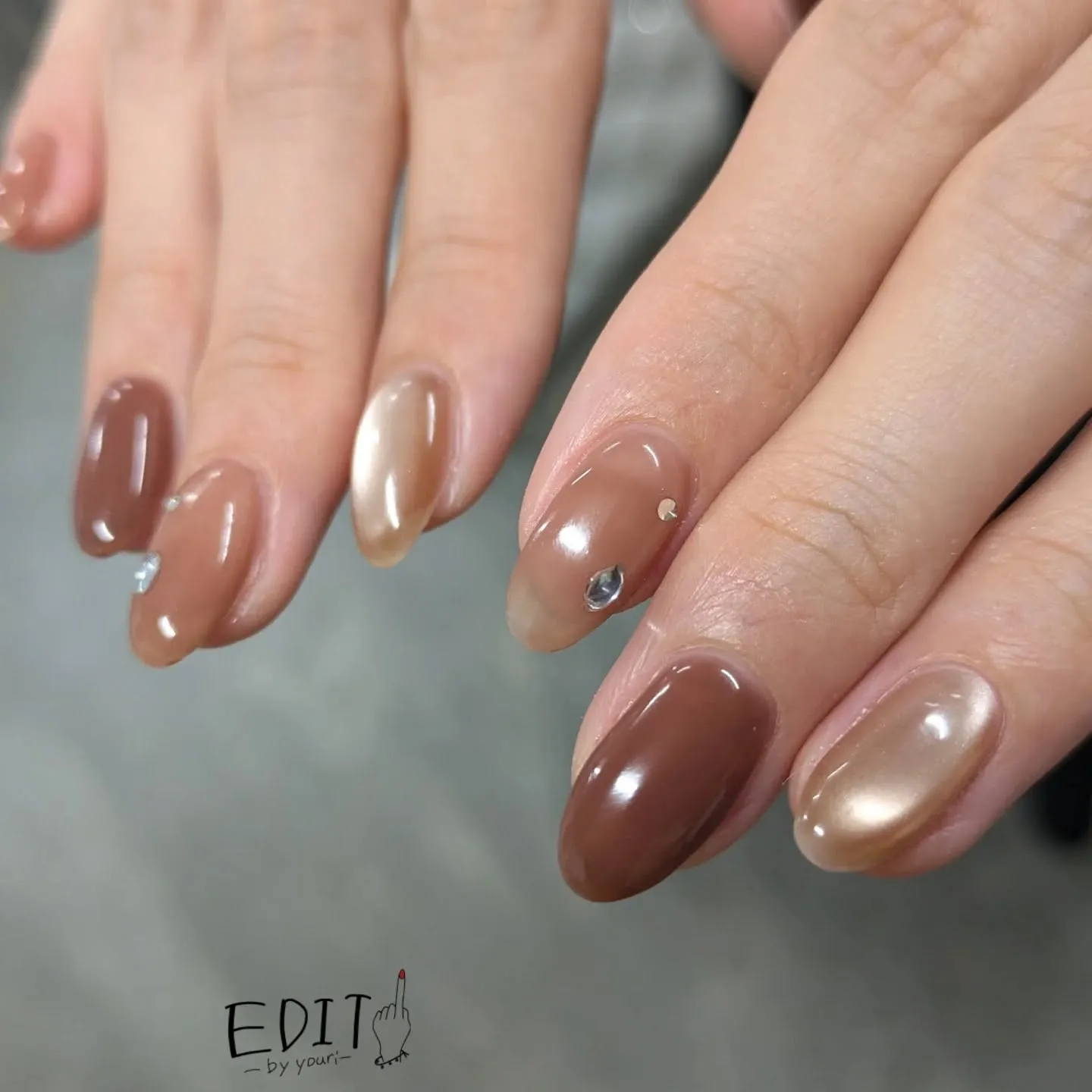 秋色ブラウン🤎