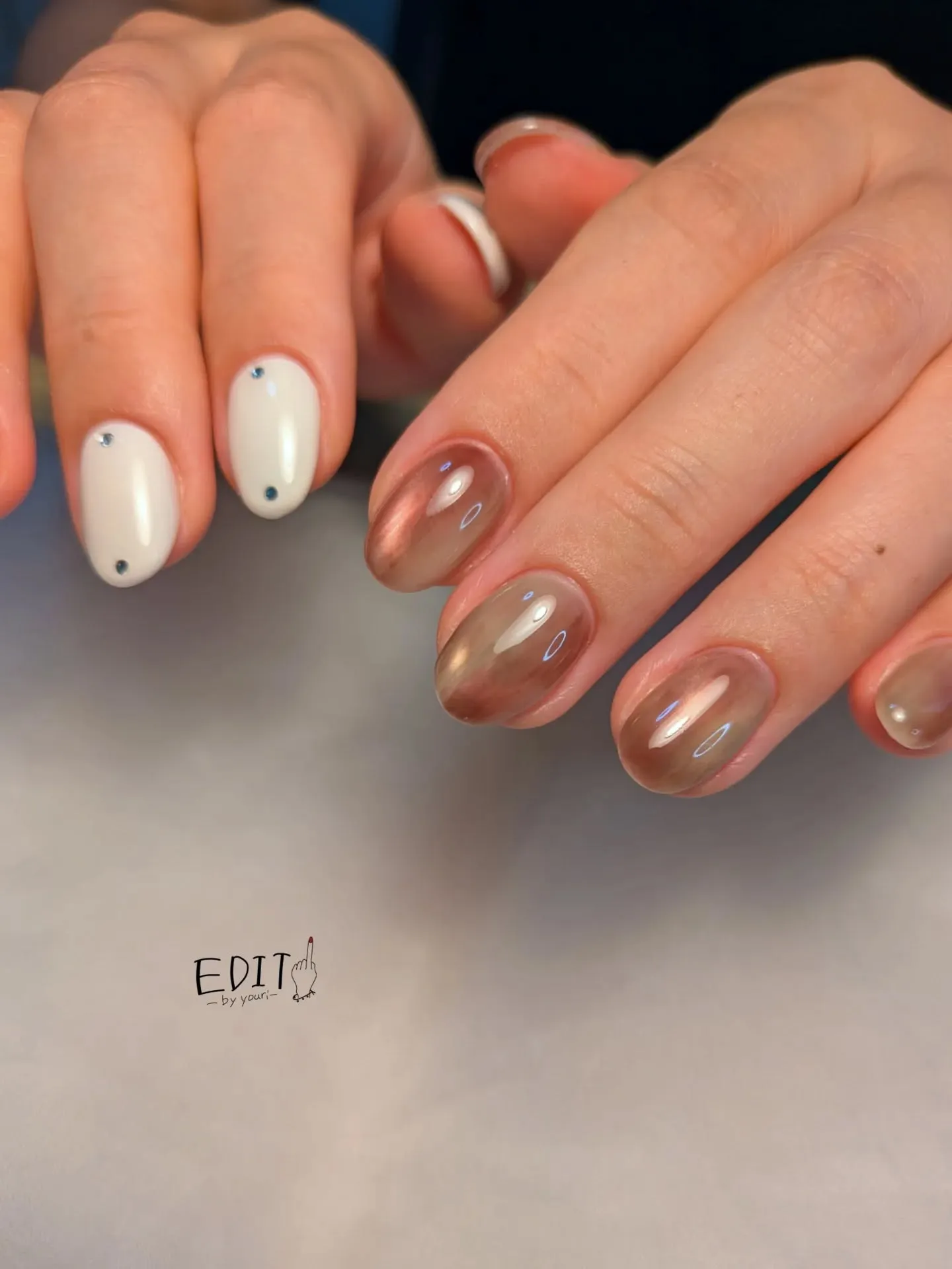 いちじくネイル🍏🍎🍐🍊🍋🍌🍉🍇