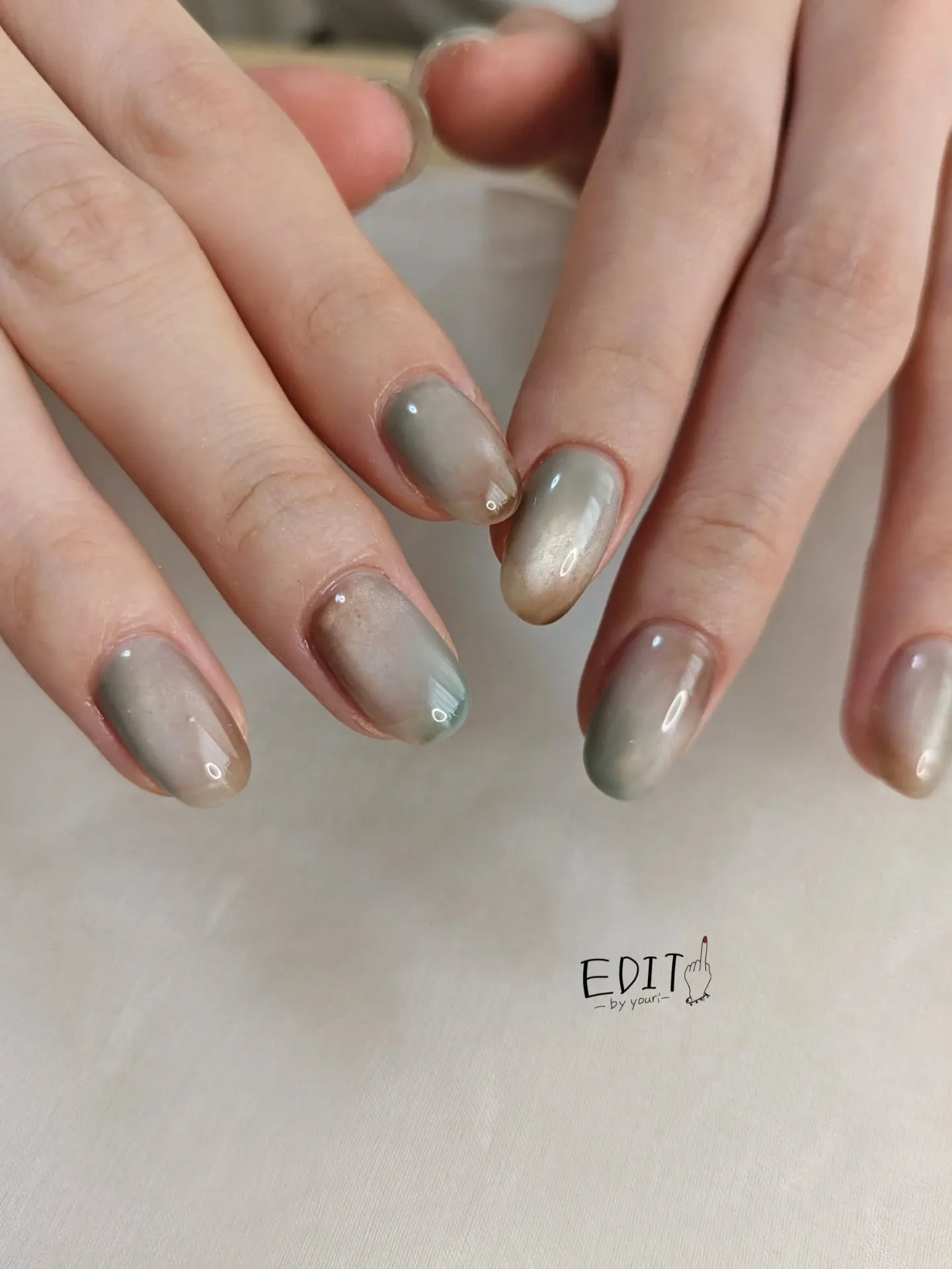 イロチでオソロにしていただきました🫶✨