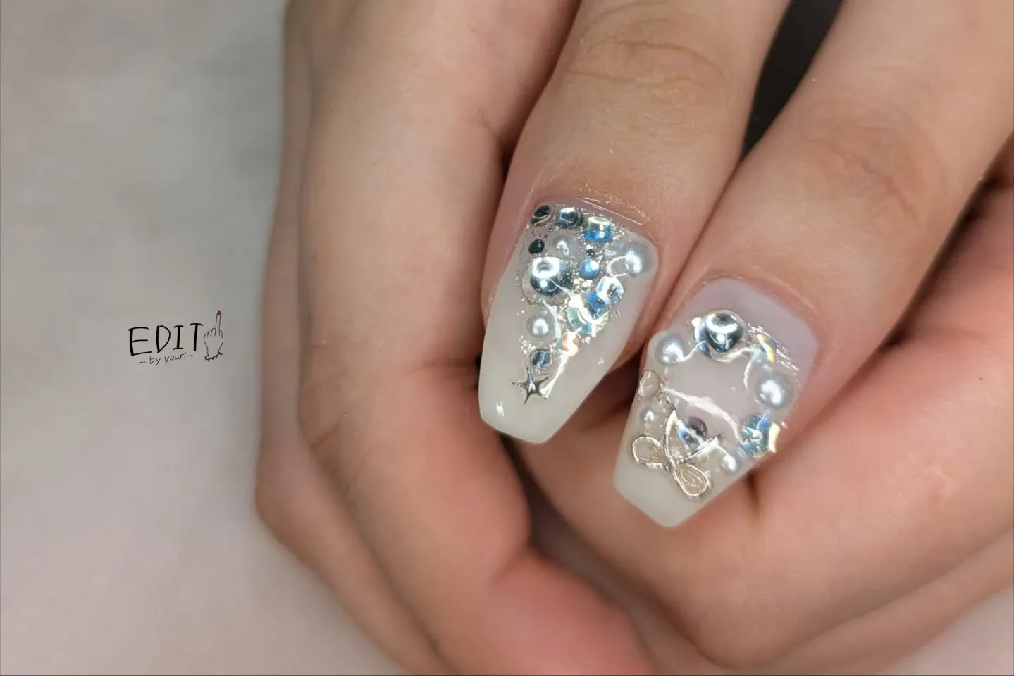 EDIT1のクリスマスネイル🎅🎄⁡