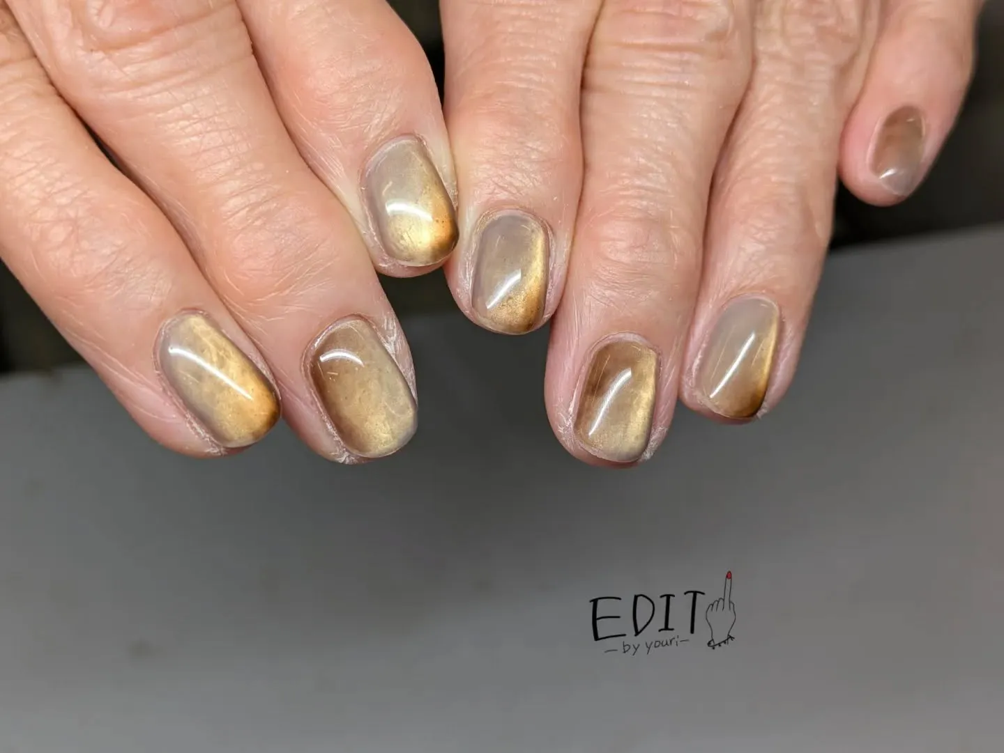 お題【投稿ネイルアレンジ】