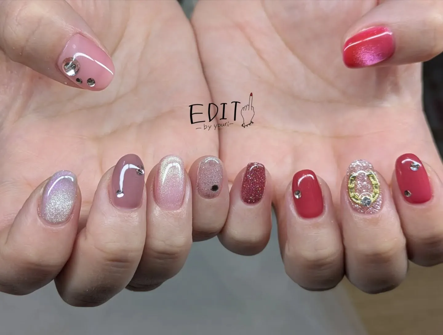 お題【色んなピンク❤】⁡